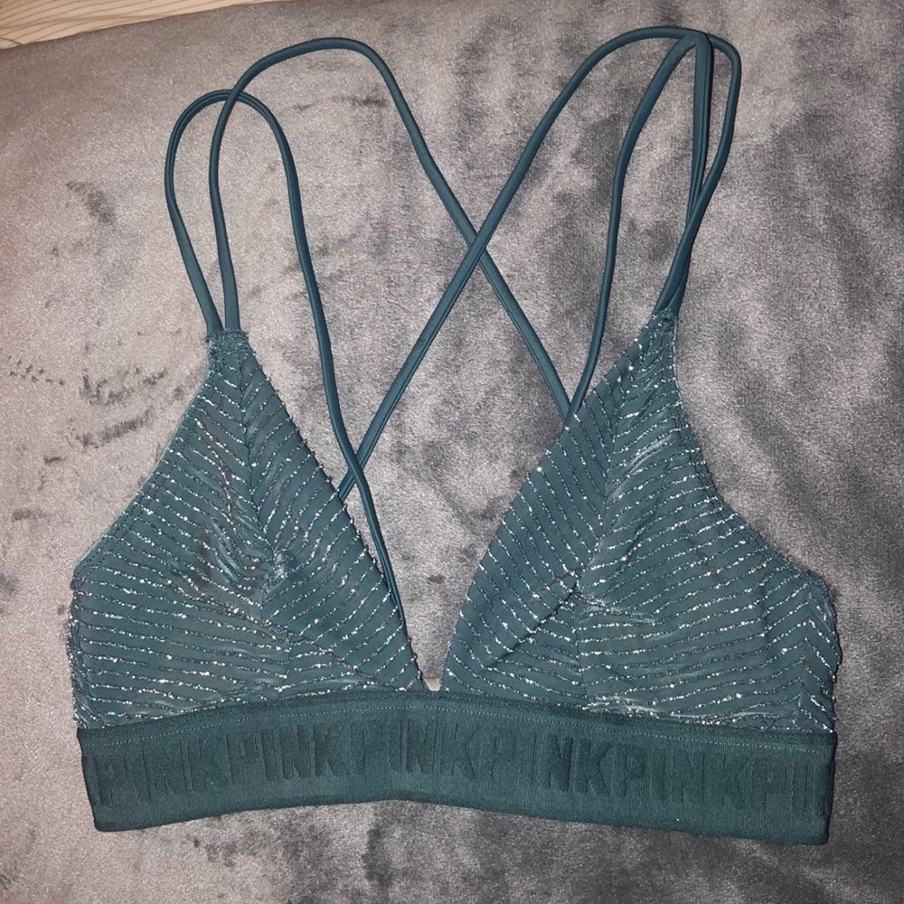 Victoria Secret Pink Teal Bralette